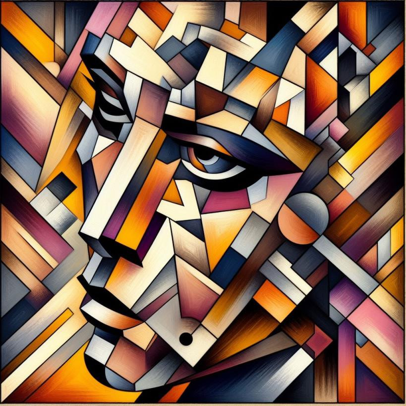 Cubism - reference Ai image for Easy Prompt Generator