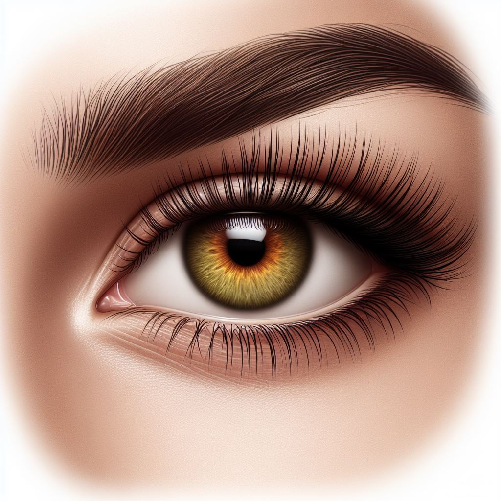 Hazel eye color - reference Ai image for Easy Prompt Generator