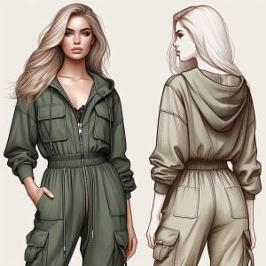 Cargo Jumpsuit - reference Ai image for Easy Prompt Generator