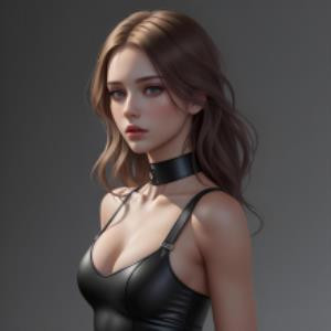 Choker Neck Tops - reference Ai image for Easy Prompt Generator
