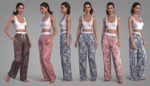 Lounge Pants - reference Ai image for Easy Prompt Generator