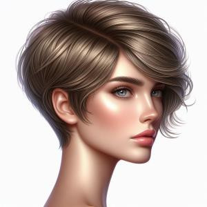 Pixie Cut - reference Ai image for Easy Prompt Generator