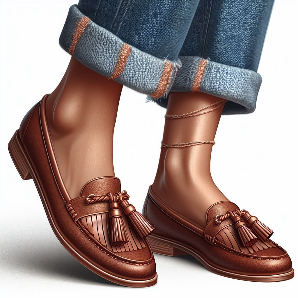 Tassel loafers - reference Ai image for Easy Prompt Generator