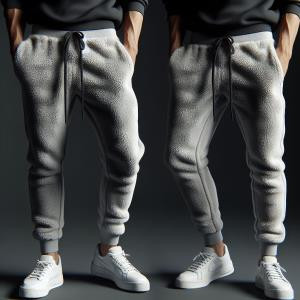 Fleece joggers - reference Ai image for Easy Prompt Generator