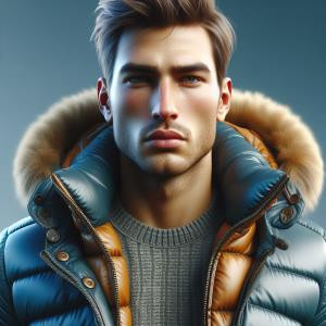 Puffer jacket - reference Ai image for Easy Prompt Generator