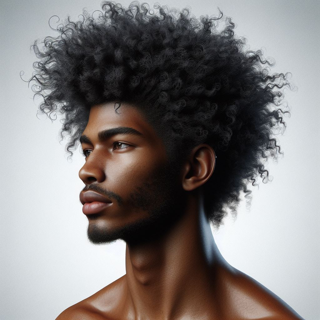 Faded Afro - reference Ai image for Easy Prompt Generator