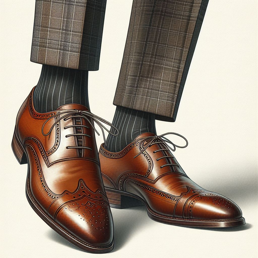 Dress shoes - reference Ai image for Easy Prompt Generator
