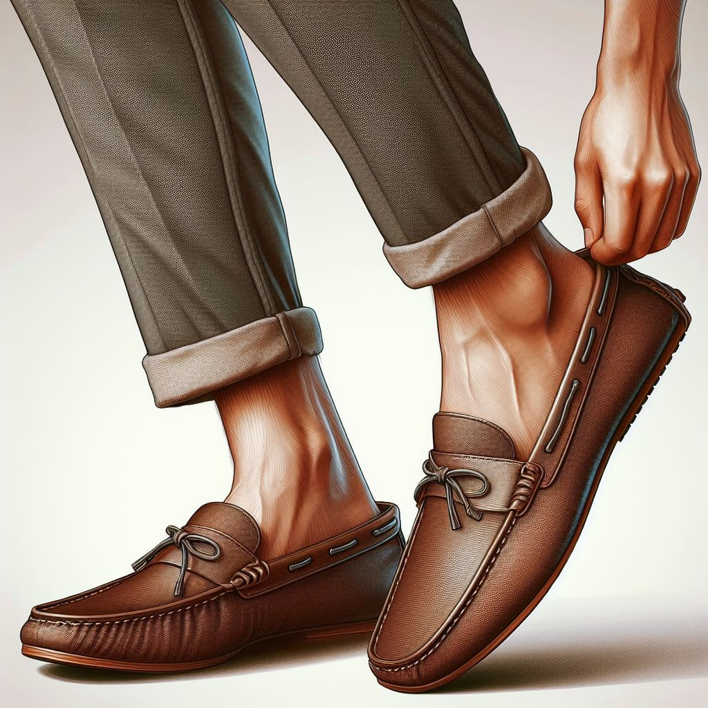 Male Loafers - reference Ai image for Easy Prompt Generator
