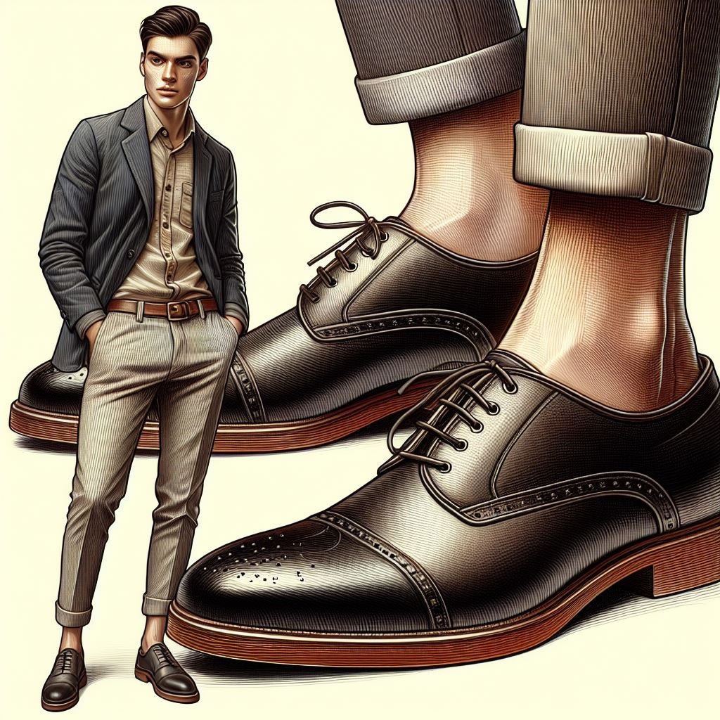 Oxfords Shoes - reference Ai image for Easy Prompt Generator
