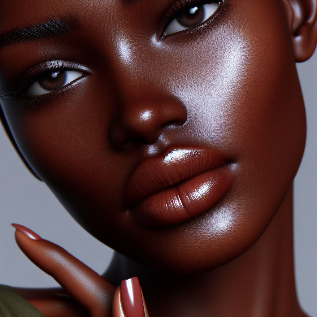 Cocoa skin tone - reference Ai image for Easy Prompt Generator