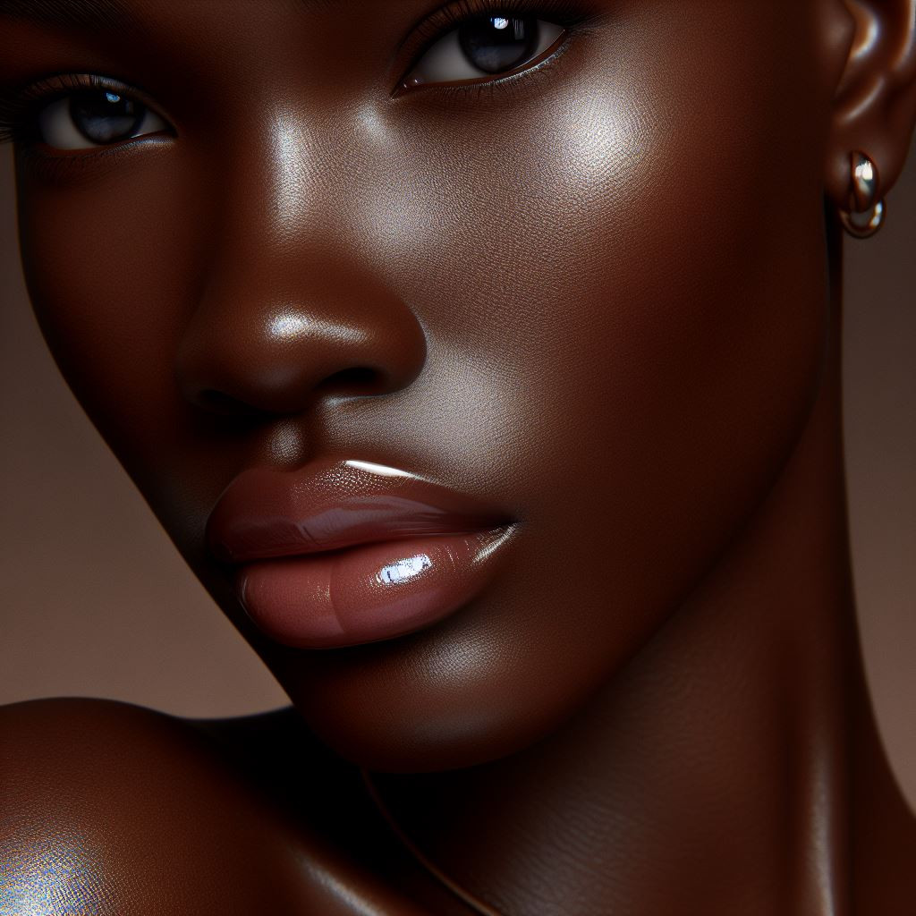 Deep skin tone - reference Ai image for Easy Prompt Generator